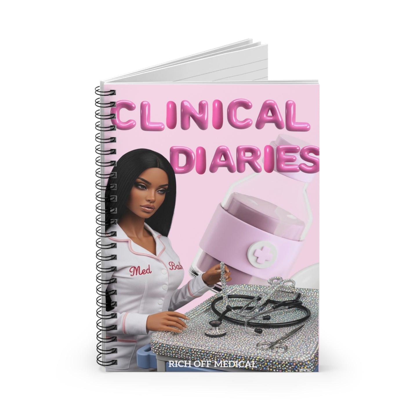 Clinical Diaries Notebook '