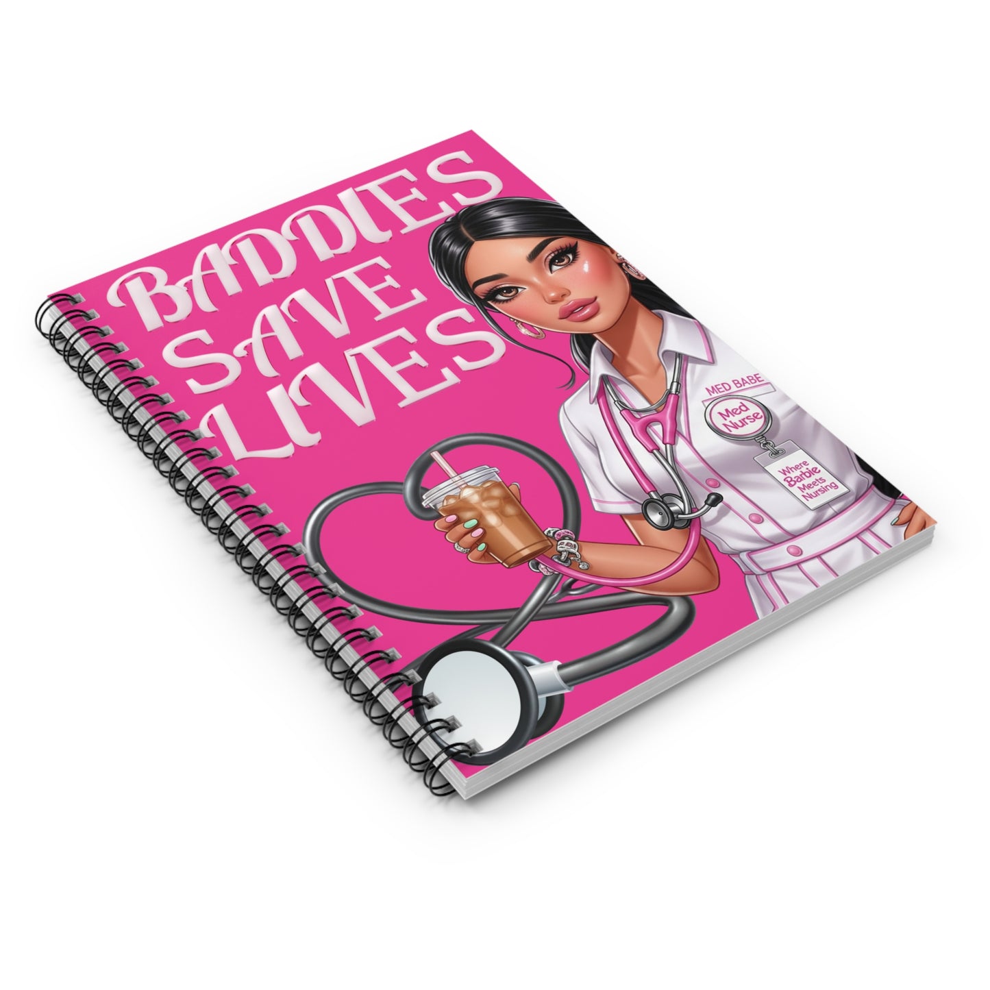 Baddies Save Lives Notebook'
