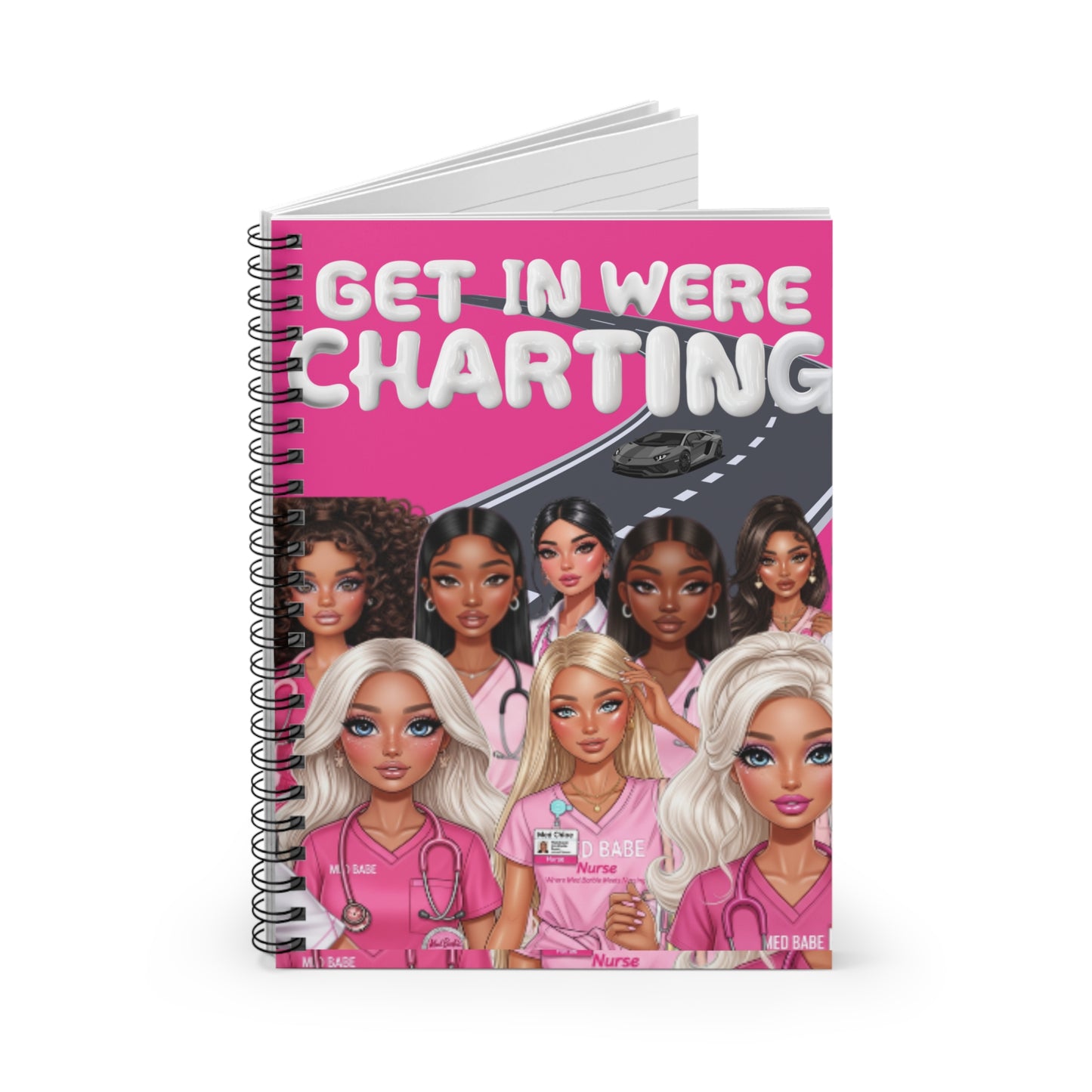 GET IN, WE'RE CHARTING NOTEBOOK'