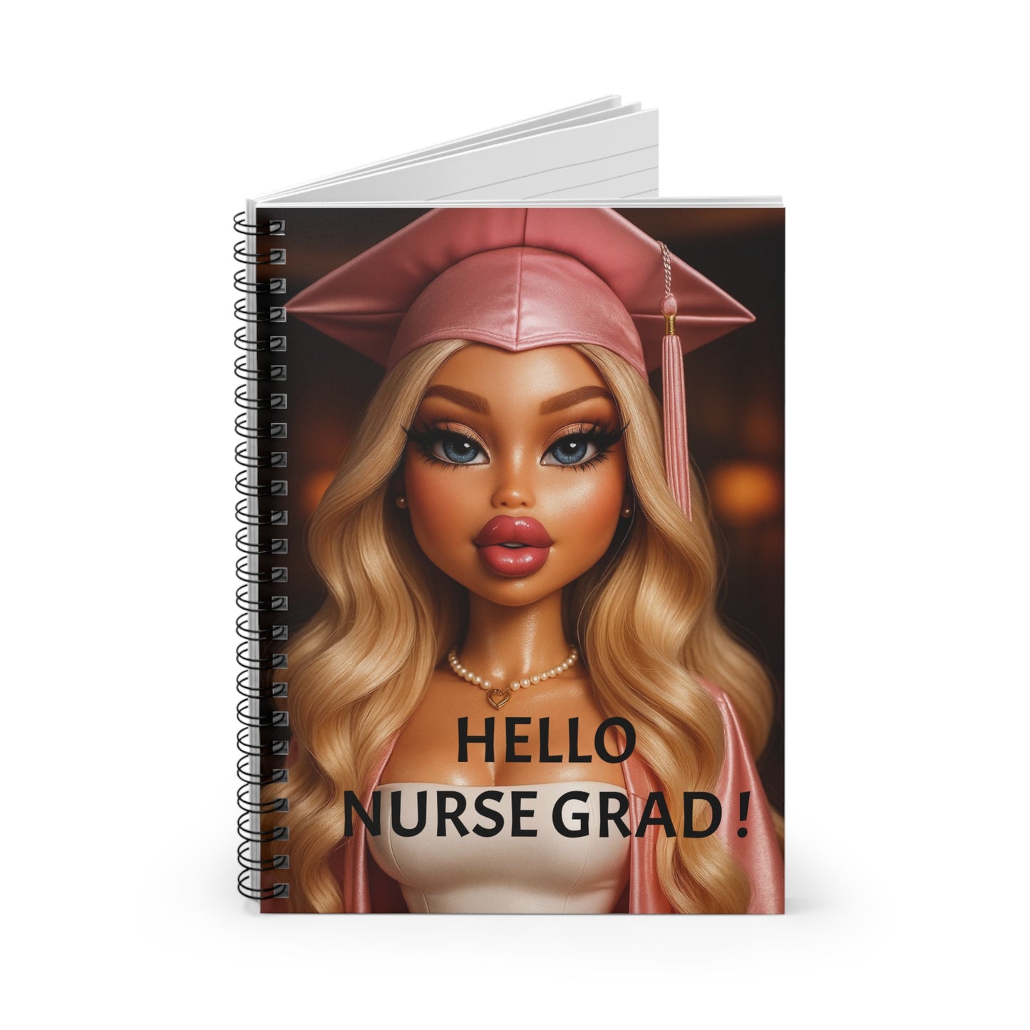 “Hello Nurse Grad!” Notebook |Graduation Gift, Study Journal, Nurse Appreciation, College Essentials