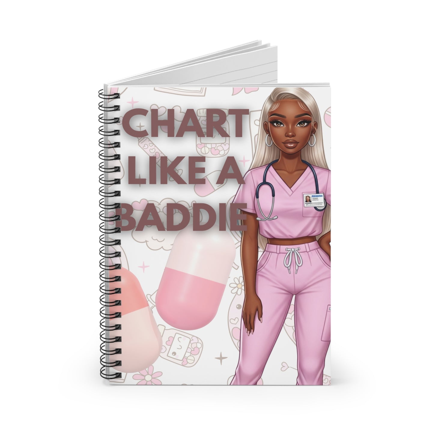 CHART LIKE A BADDIE NOTEBOOK