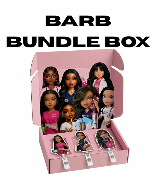The Ultimate Barb Bundle Box: Custom 3-Piece Badge Reel Box