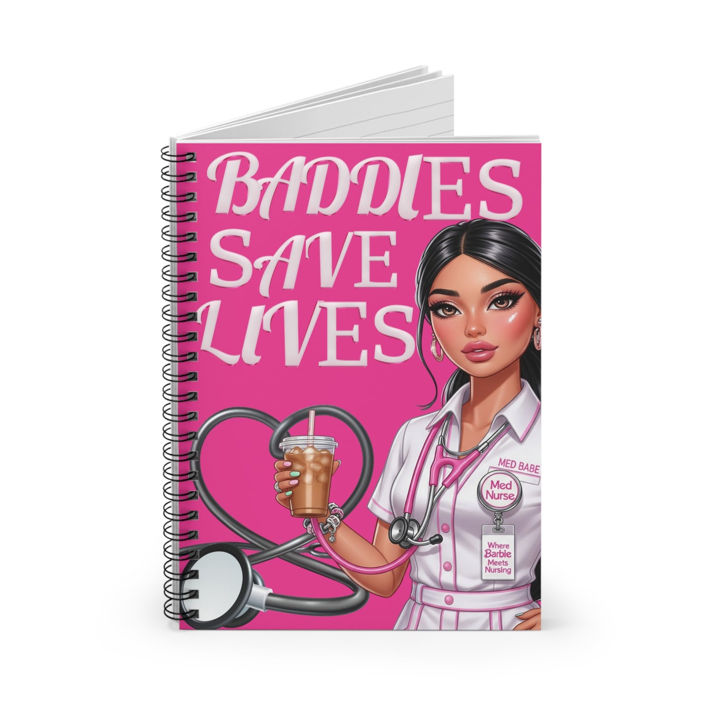 Baddies Save Lives Notebook'