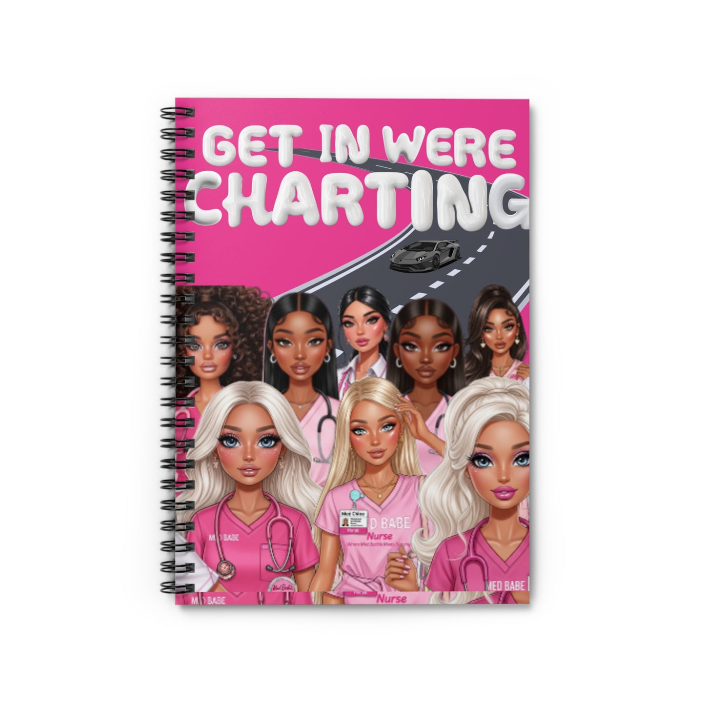 GET IN, WE'RE CHARTING NOTEBOOK'