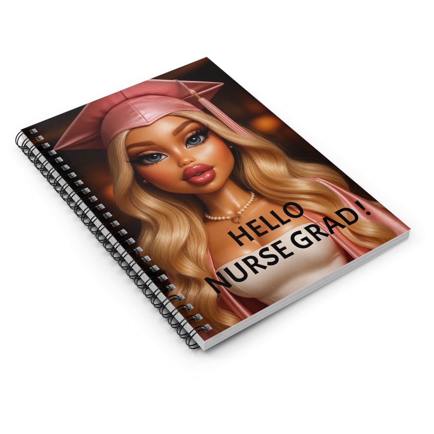 “Hello Nurse Grad!” Notebook |Graduation Gift, Study Journal, Nurse Appreciation, College Essentials