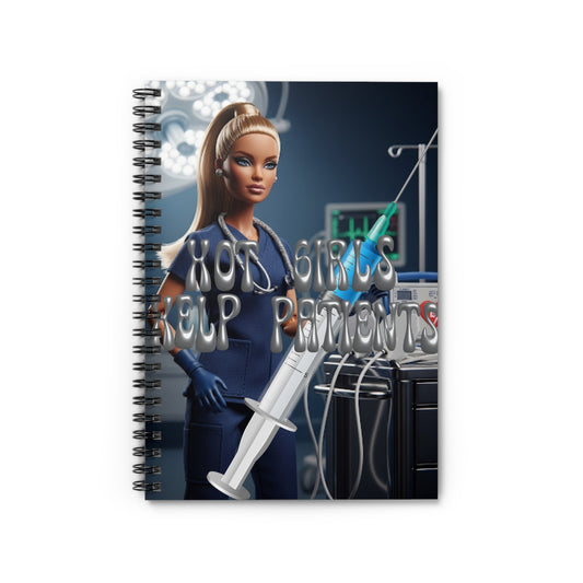 Hot Girls Help Patients Notebook’