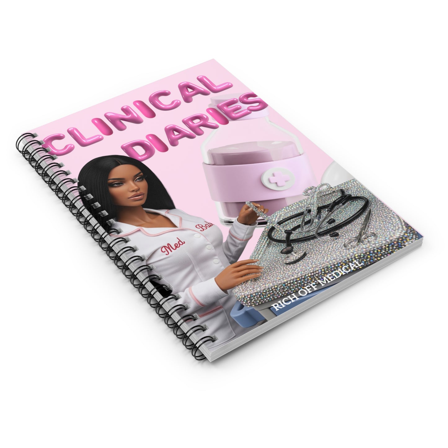Clinical Diaries Notebook '